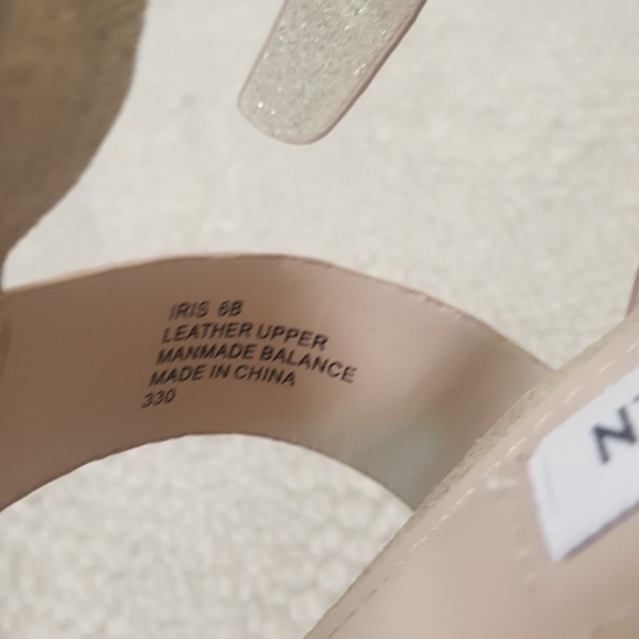 Steve Madden Gold Strappy Wedges - Picture 7 of 7